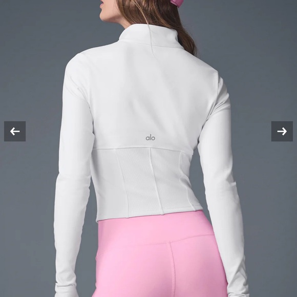 🤍🔥ALO Yoga Women's White Utility Jacket - Picture 5 of 9